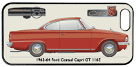 Ford Consul Capri 116E 1500GT 1962-64 Phone Cover Horizontal